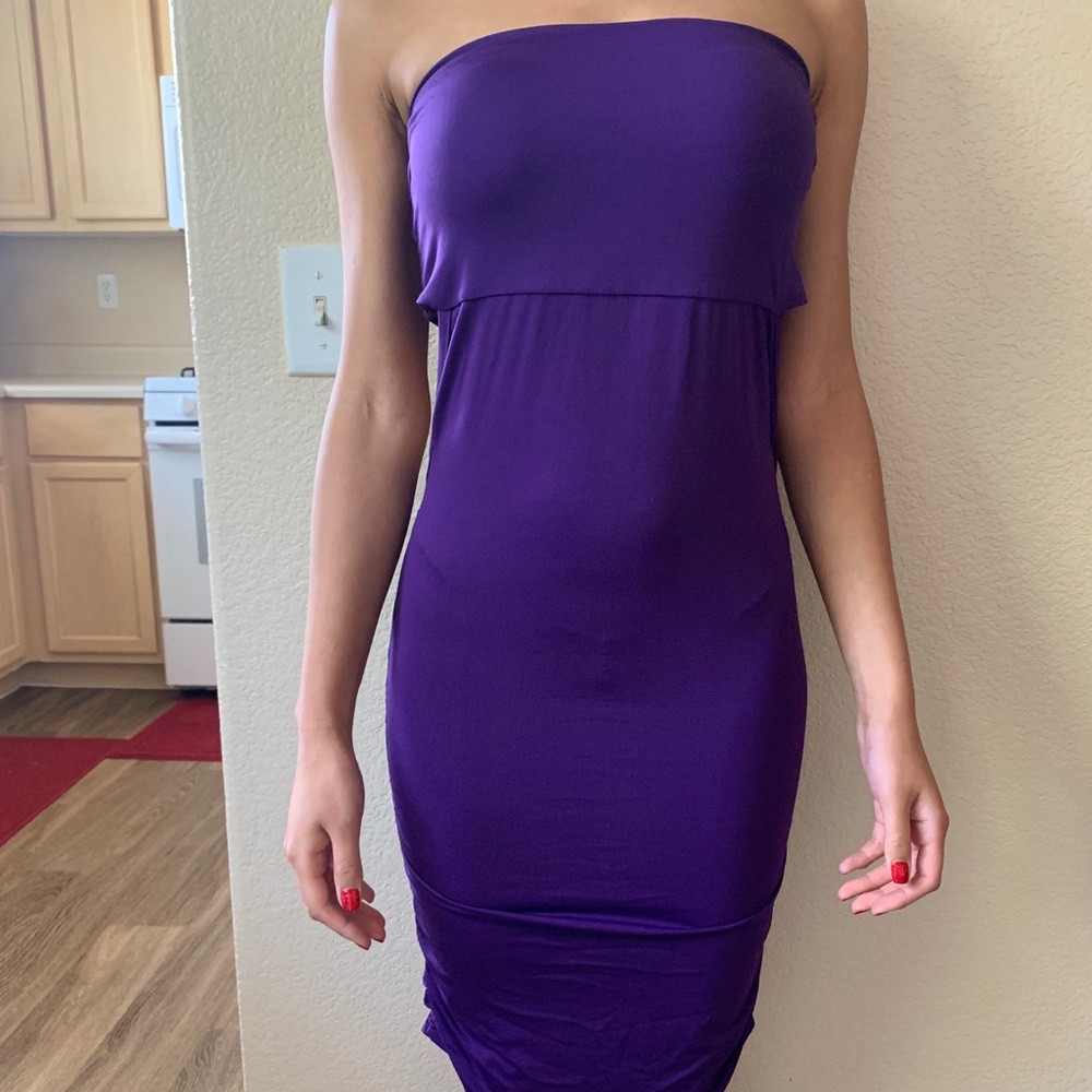 Purple dress